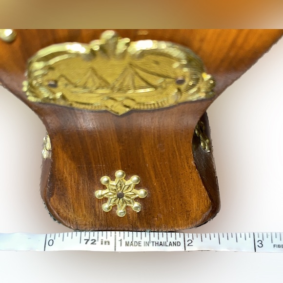 🌟 Exquisitely Made In Pakistan Incense Burning Holder Wood 5” Tall 💥 - Picture 5 of 7